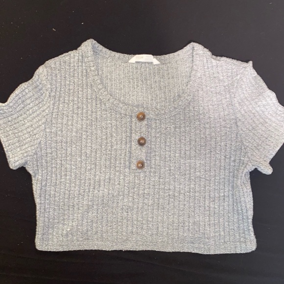 Sweater like crop top- Girls/Kids - Picture 1 of 2